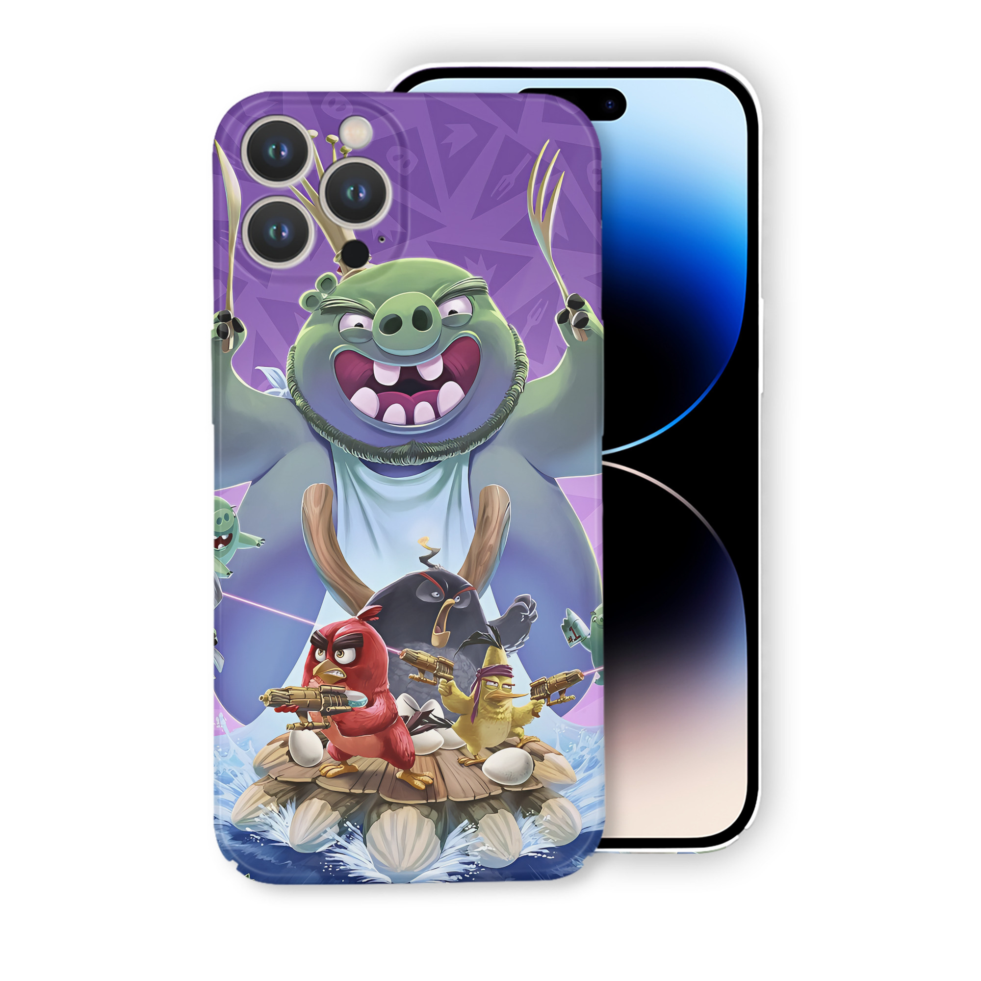 （画像用） Angry Birds アングリーバード 【iPhone 14シリーズ対応】ハードケース